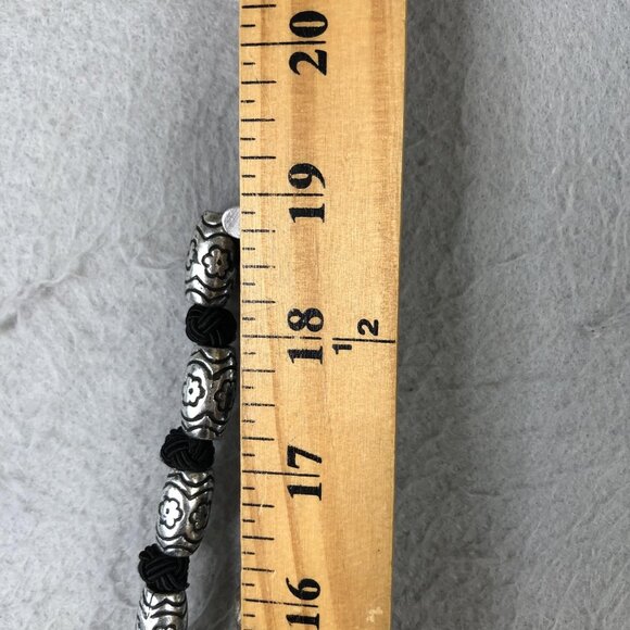 Consuela Bag Womens Blue Pink Drawstring Pouch Beaded Strap Tassel Boho Mirror - Picture 7 of 16